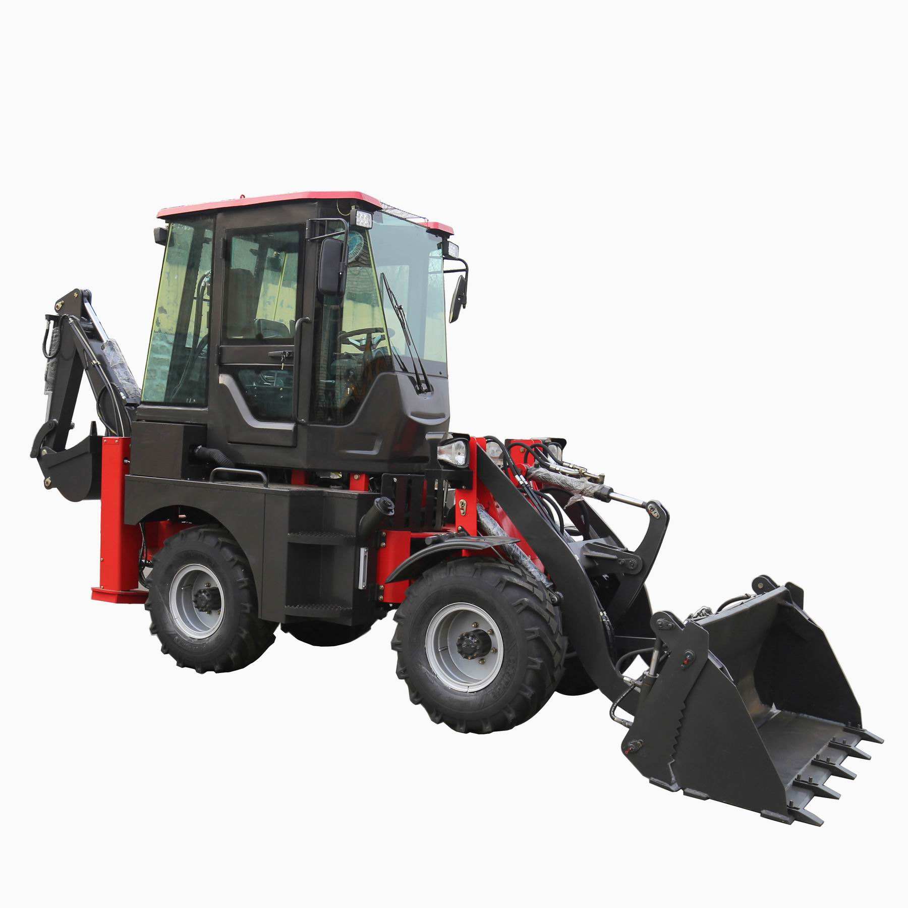 WZ15-10 Backhoe Loader 4x4 Small Attachment with Epa Engine